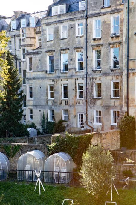Georgian House Garden Apartment Бат Экстерьер фото
