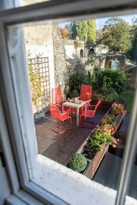 Georgian House Garden Apartment Бат Экстерьер фото
